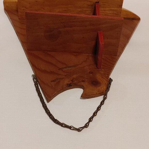 NAUTICAL Sailboat Trinket Shelf Miniature Storage Shelf Wall Hanging Han… - Picture 4 of 5